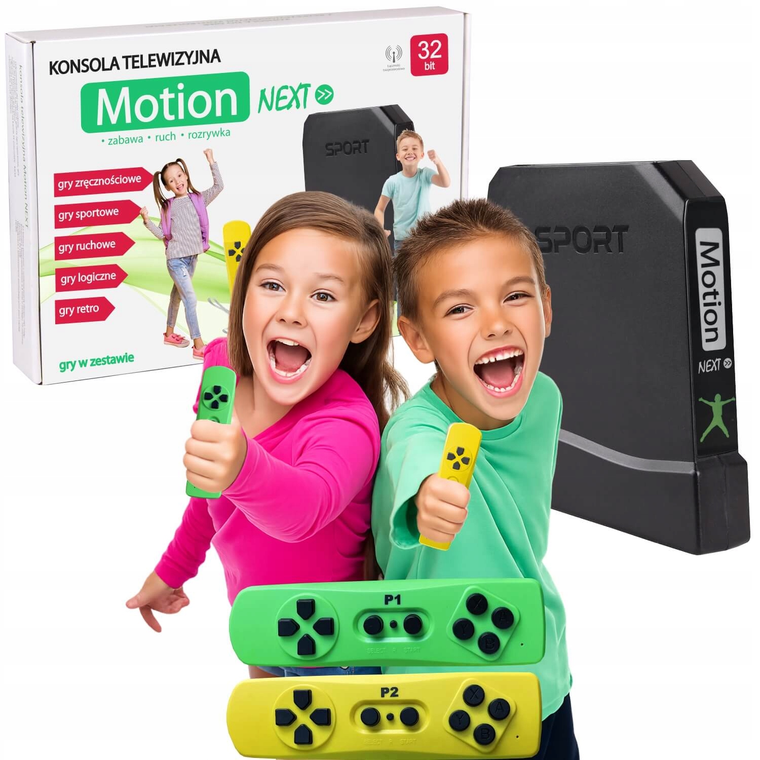 Gra Telewizyjna Konsola Ruchowa Retro 2 Bezprzewodowe Pady Hdmi 961 Gry