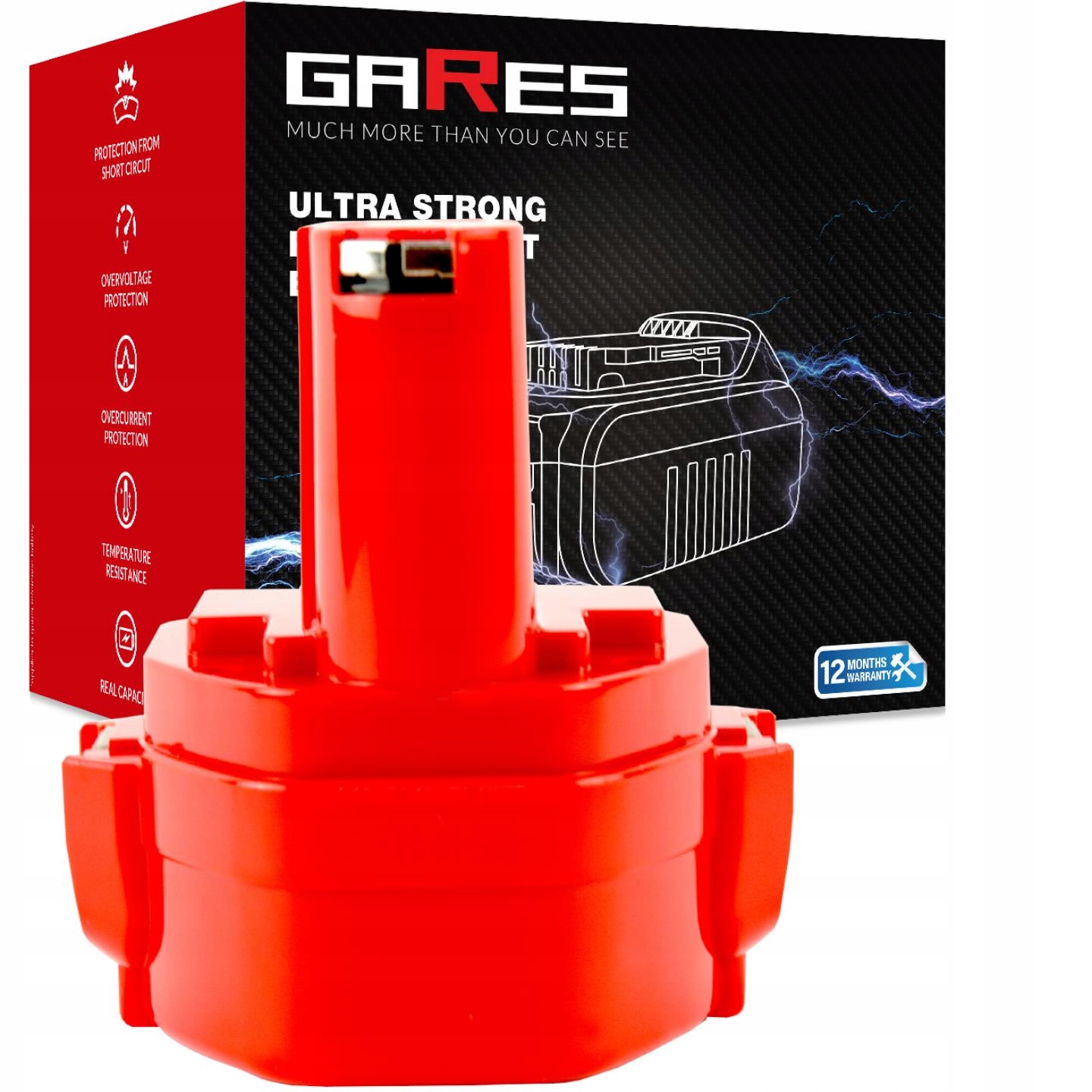 Akumulátor pro Makita 6918D DA312DWD 12V 3Ah