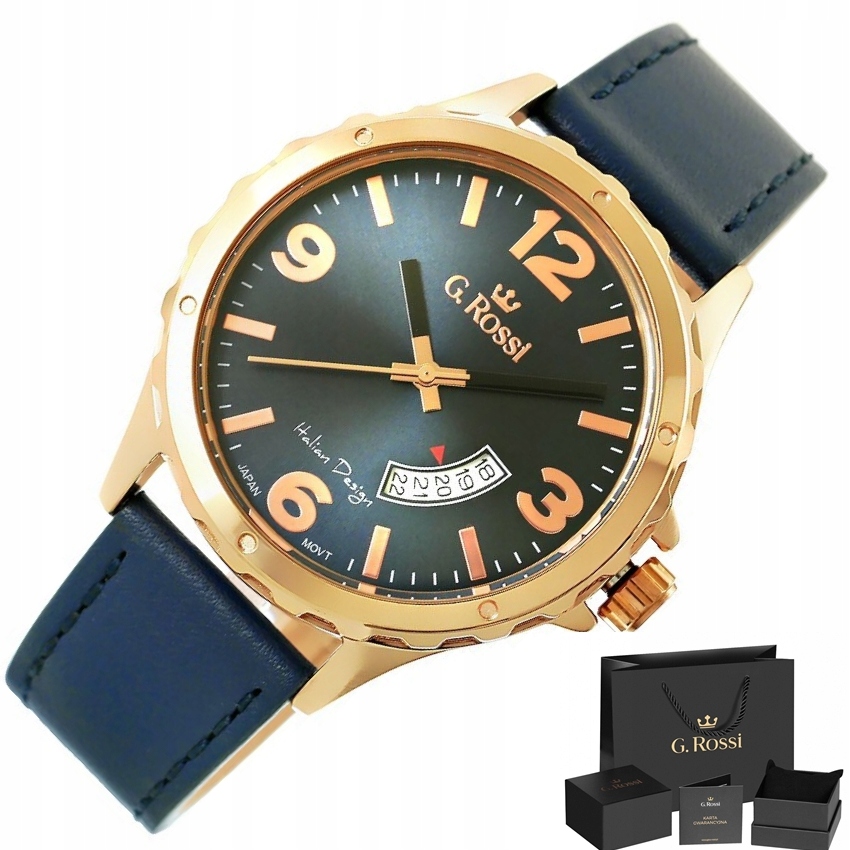 

Zegarek Męski G. Rossi Derter Seria: 10273A