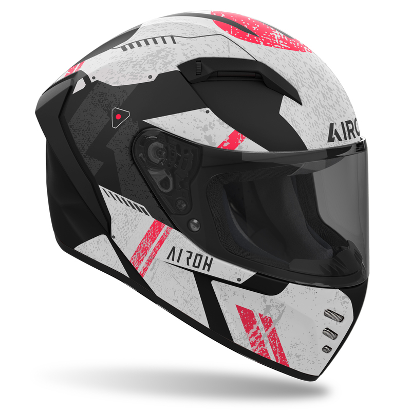 Kask Motocyklowy AIROH Connor Omega Matt RED M Stan opakowania oryginalne