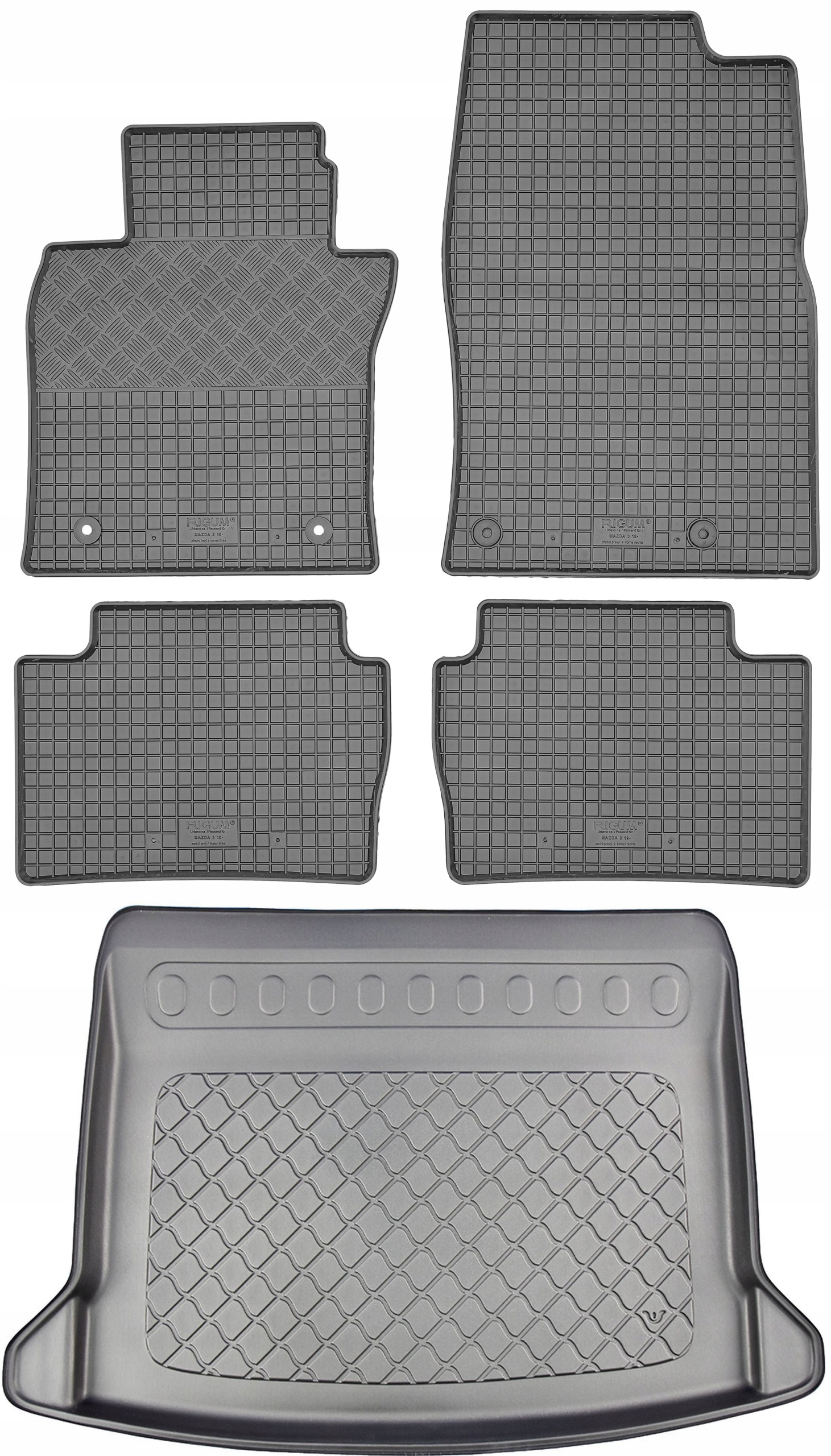 Mazda CX-30 2019- Sada Gumové rohože rohož batožinového priestoru