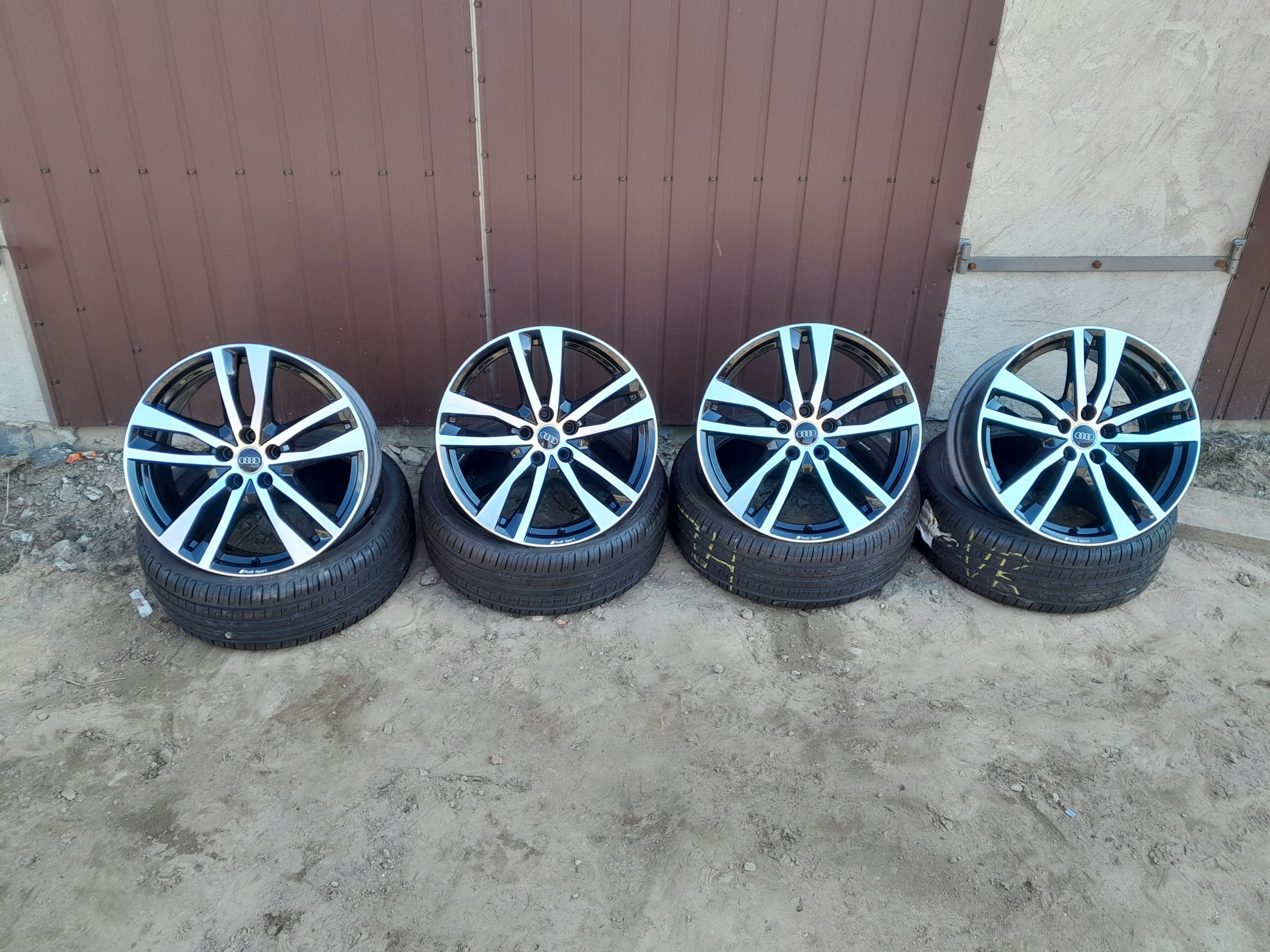 YK ice GUARD iG60 255/45R19】スタッドレス【audi A7 純正ホイール 19