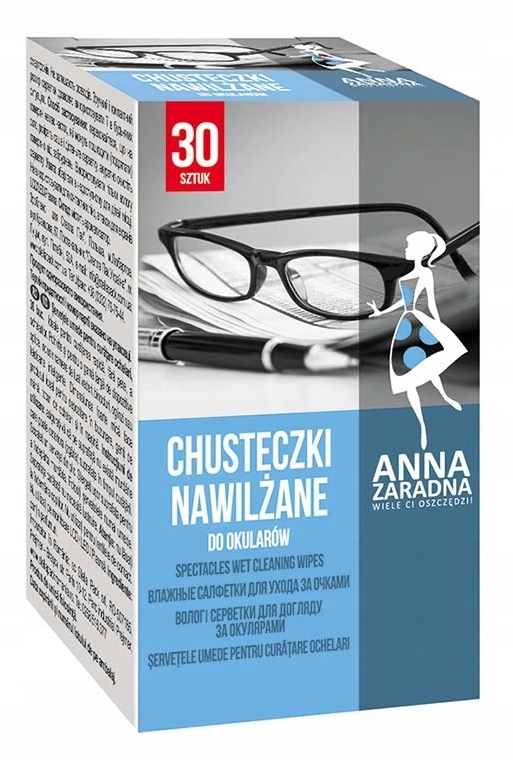 

Az Chusteczki Nawilżane 30szt. do Okularów Hit !!!