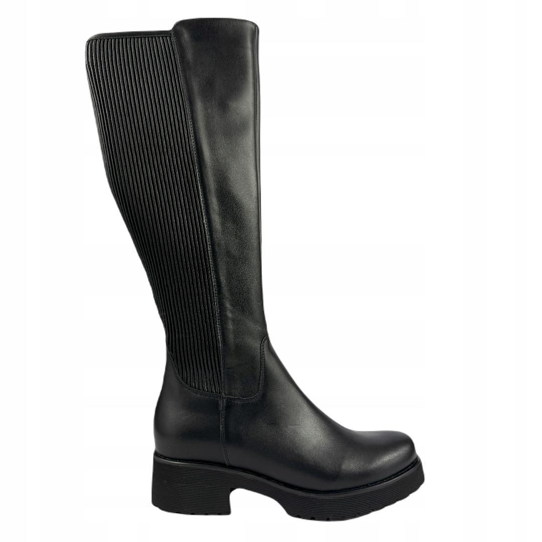 Dámské kozačky Arka Bioeco 7647/0308/0733 černé Velikost 37, Černá