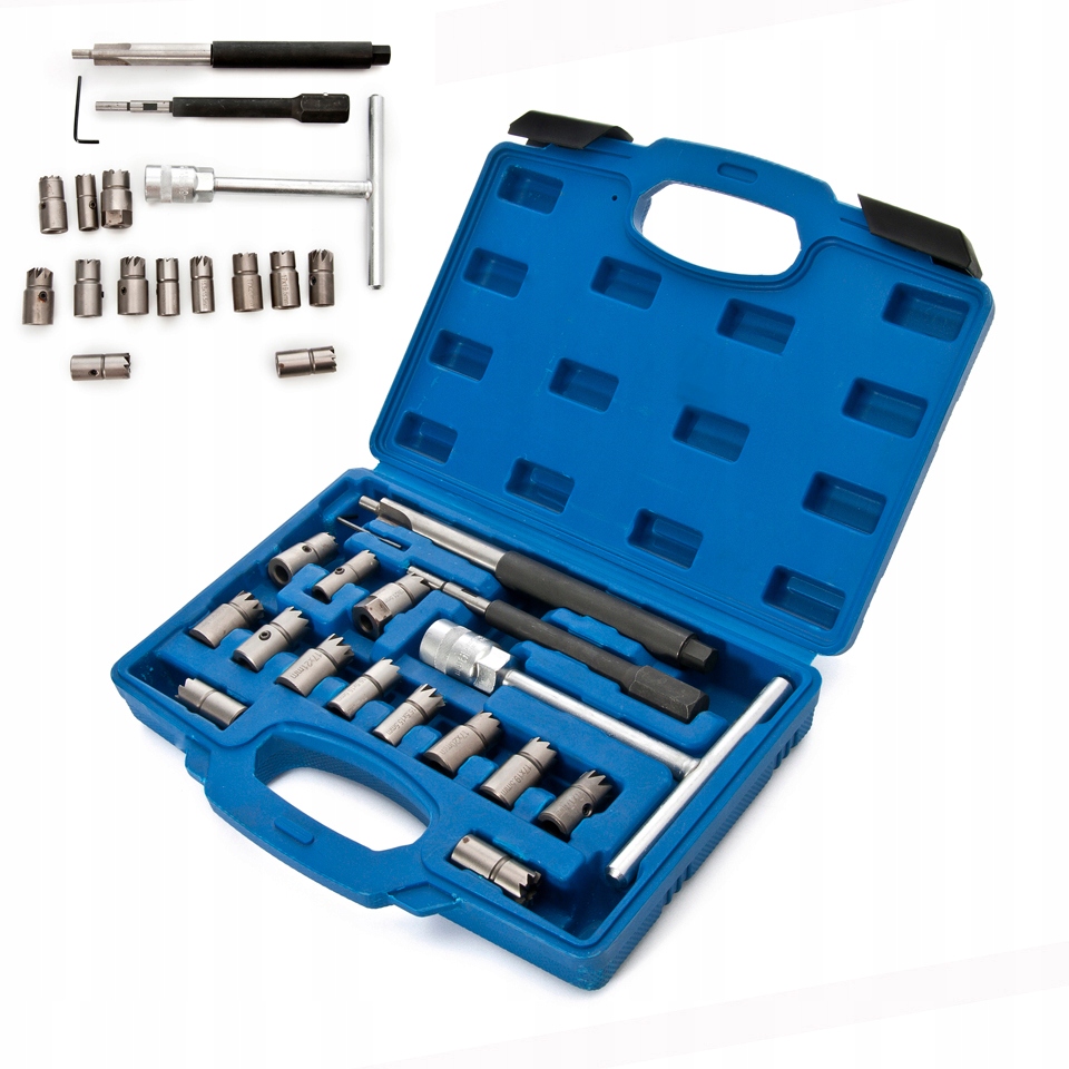 Frézy Pro Zásuvky Vstřikovačů, Vstřikovače, Sada 17 Ks