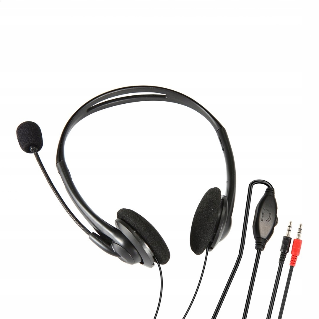 FREESTYLE HEADPHONES WITH MIC AND VOLUME CONTROL SŁUCHAWKI PRZEWODOWE Z MIK Marka Freestyle