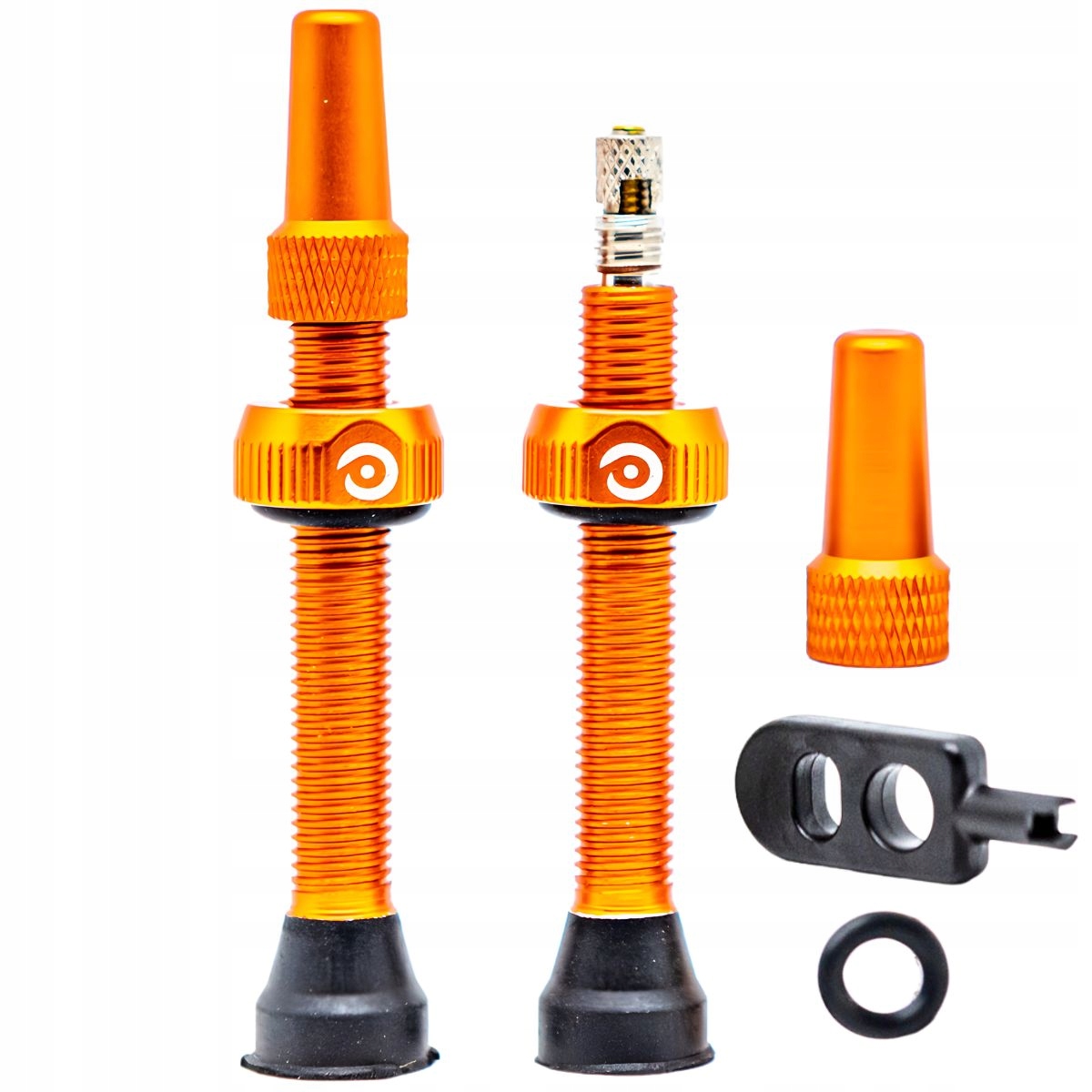 Wentyle tubeless rowerowe zawory bezdętkowe Momum Set 2 Tav Valves 44 mm