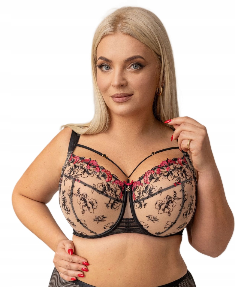 Krisline Podprsenka Soft Full Cup Black Flamenco 110K