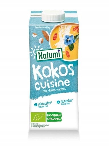 Levně 8 x Natumi Zahuštěný kokosový produkt pro vaření a pečení bio 200 ml