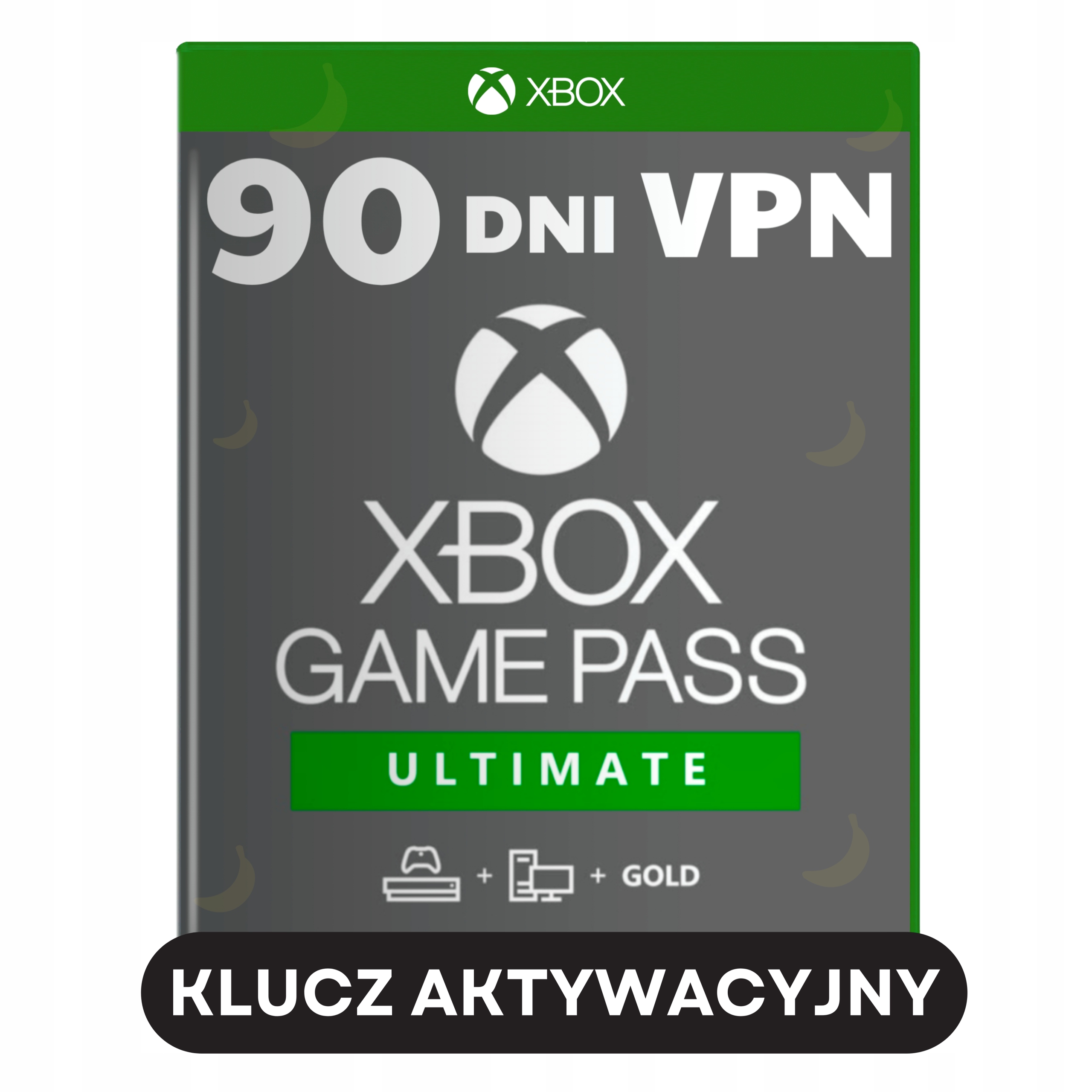 SYBSKRYPCJA XBOX GAME PASS ULTMATE 3 MIESIĄCE 90 DNI LIVE GOLD CORE KLUCZ