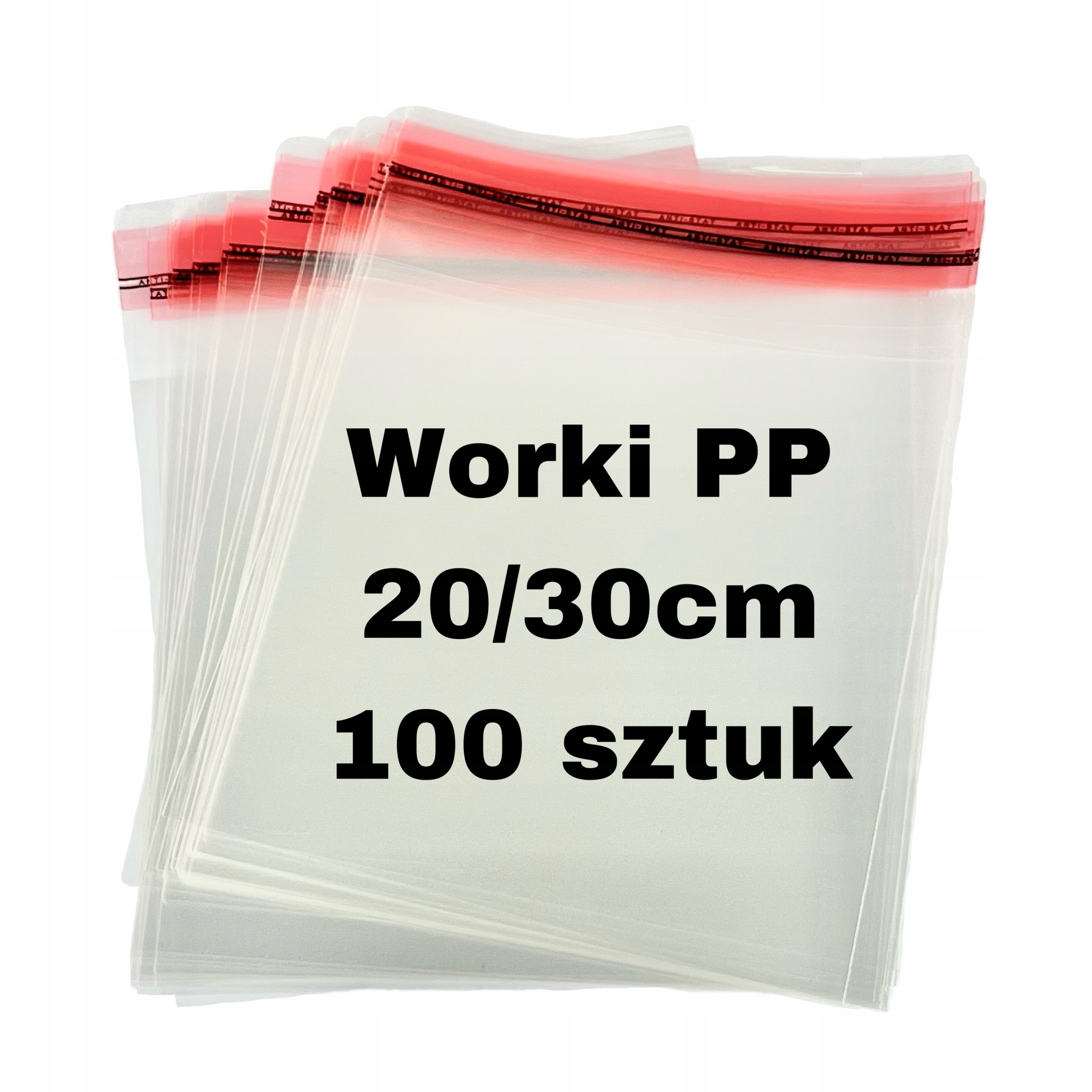 

Torebki celofanowe przezroczyste 200x300 zamykane