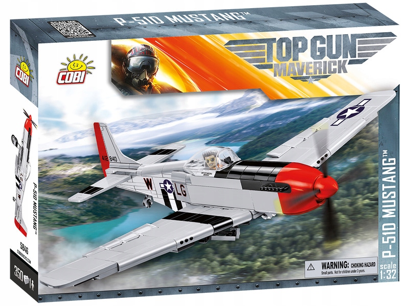 

Klocki plastikowe Cobi Top Gun P-51D Mustang 5846
