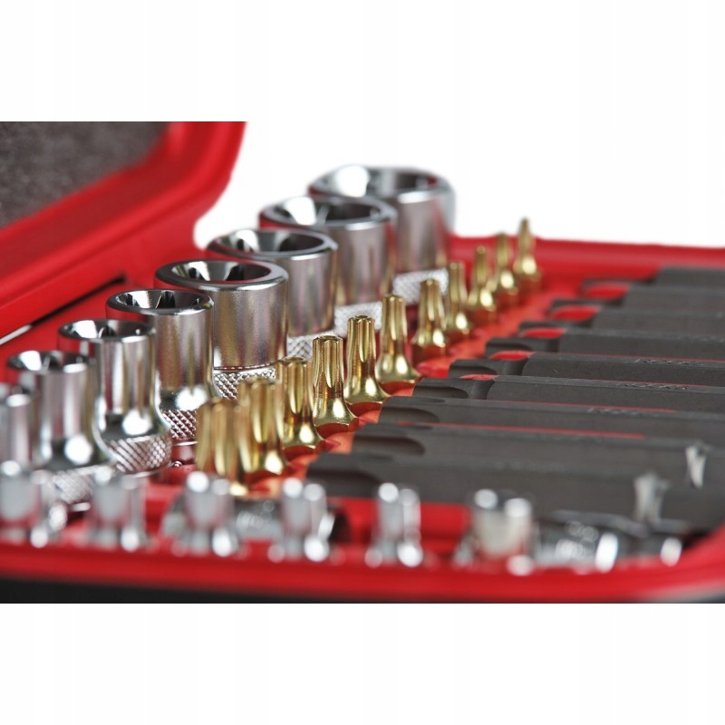 ZESTAW NARZĘDZI TORX 1/2, 3/8, 1/4, 36 Marka Rooks