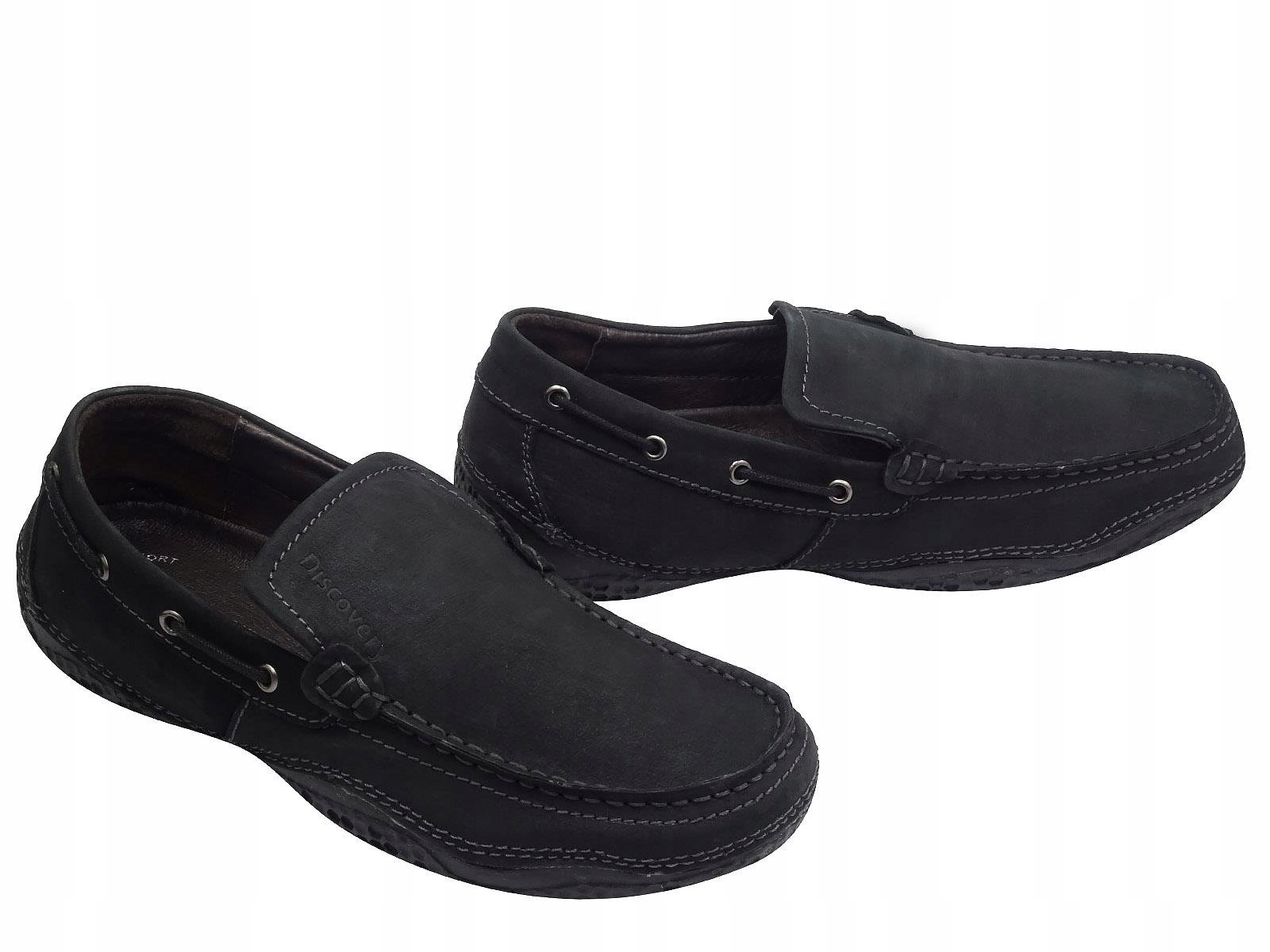 -60% MOKASYNY WSUWANE SKÓRZANE PÓŁBUTY BUTY MĘSKIE Marka inna