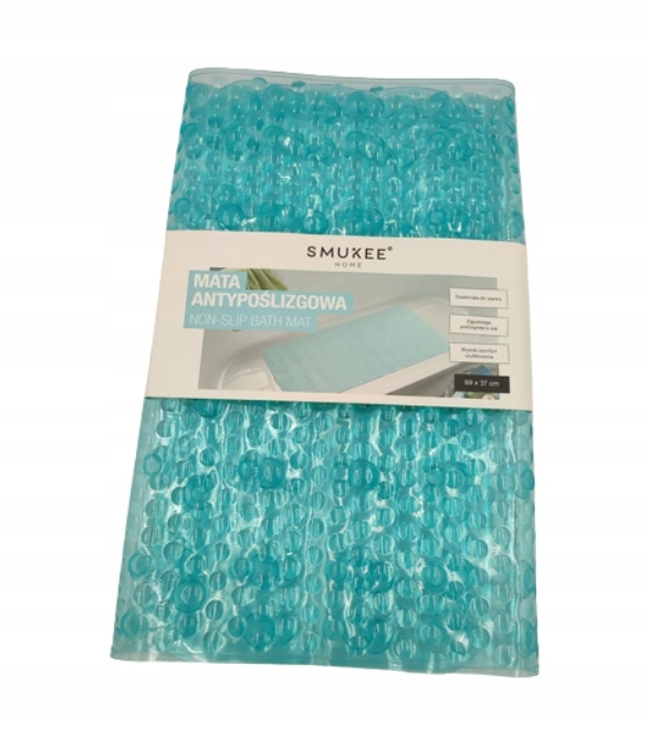 

Mata Antypoślizgowa Do Wanny 69x37 Niebieska silik