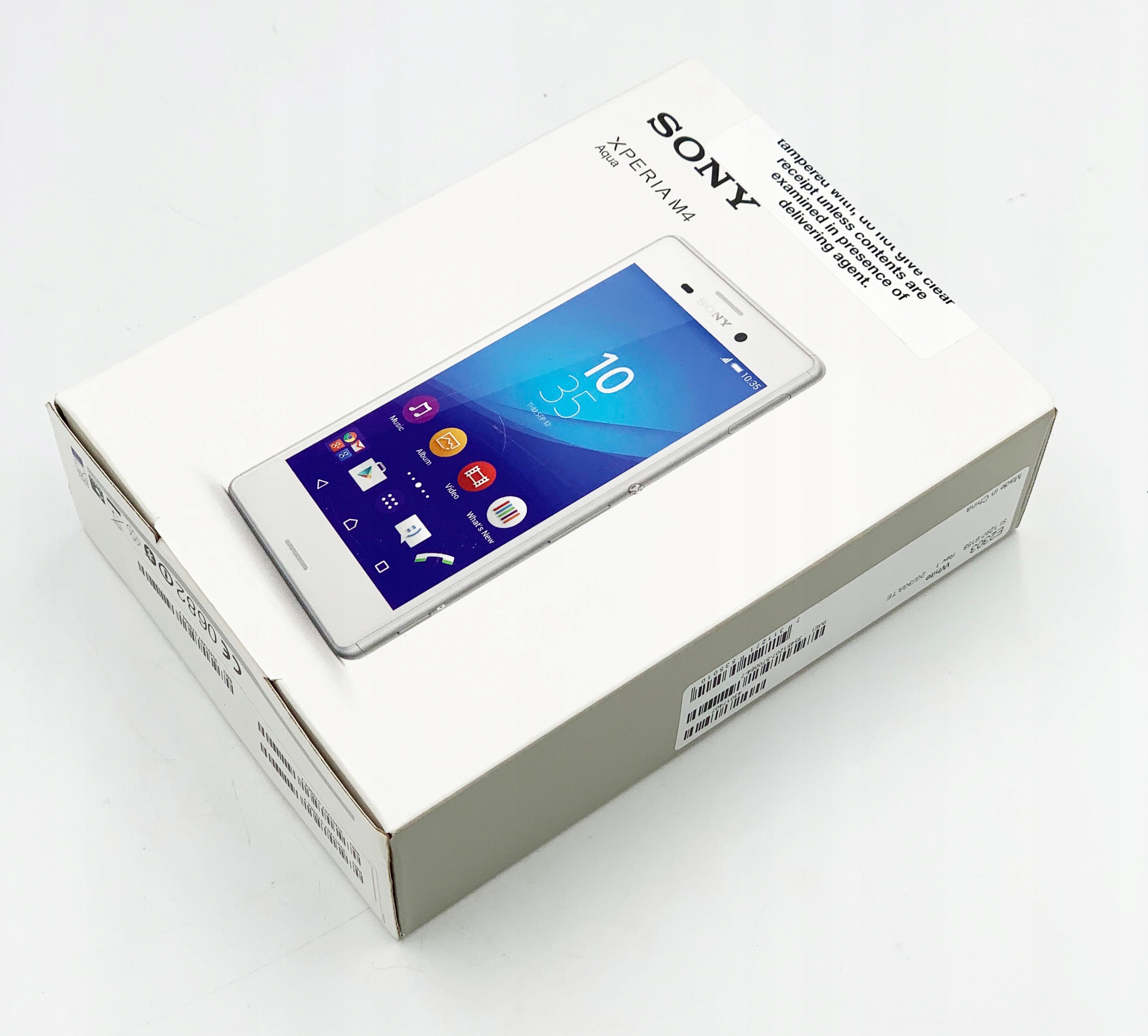 Smartfón Sony Xperia M4 Aqua 2/8GB Lte Biely Nová Plomba