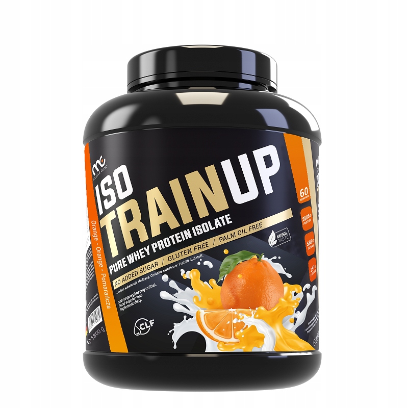 Muscle Clinic Iso Train Up 1800g Wpi proteinový izolát čistý Top