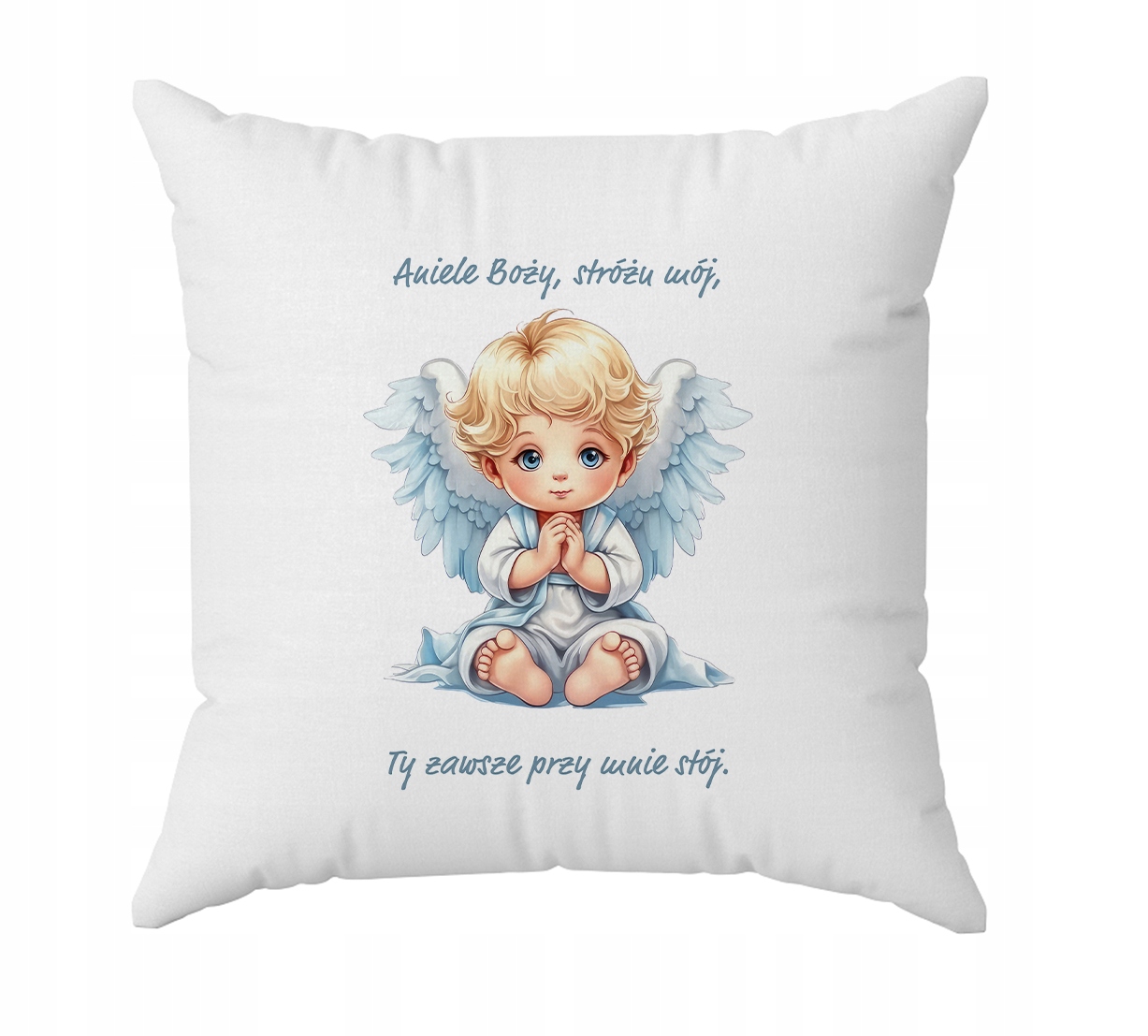 Anioł Stróż Modlitwa Poduszka - Prezent dla dziecka