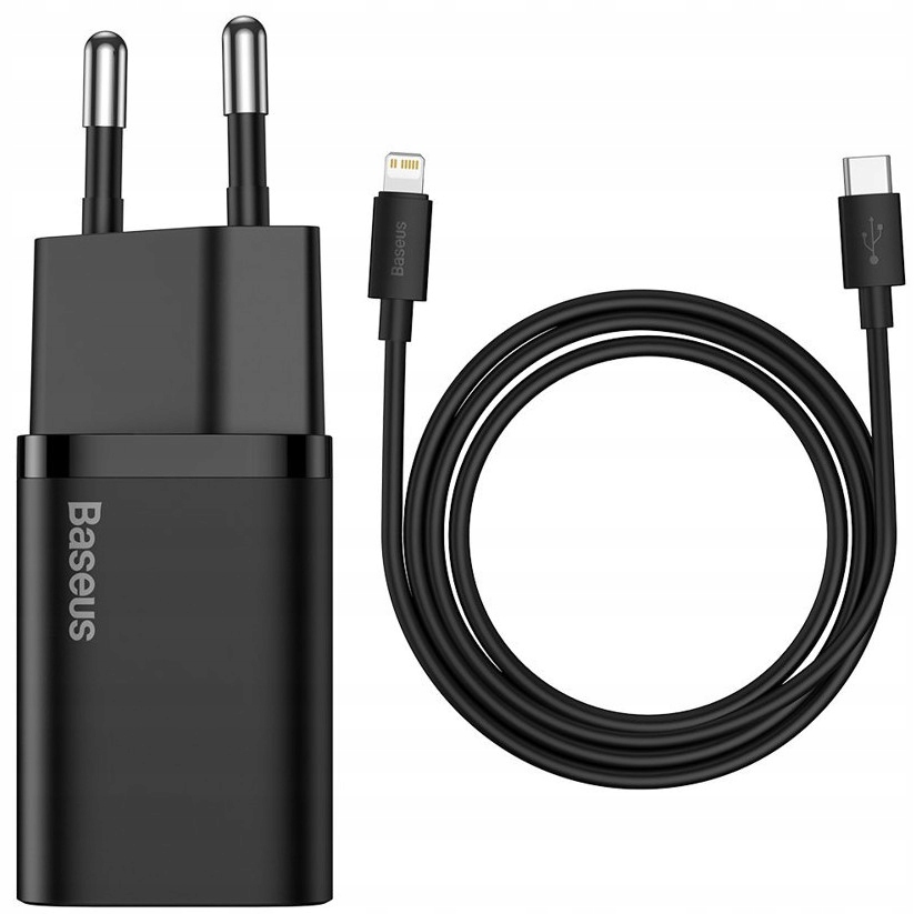 

Ładowarka sieciowa Baseus Qc 20W+kabel Iphone 8pin