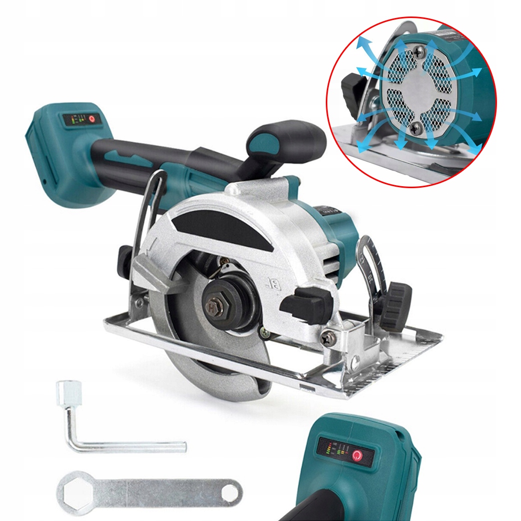 Akumulátorová Kotoučová Pila Bezuhlíková 21V Kompatibilní