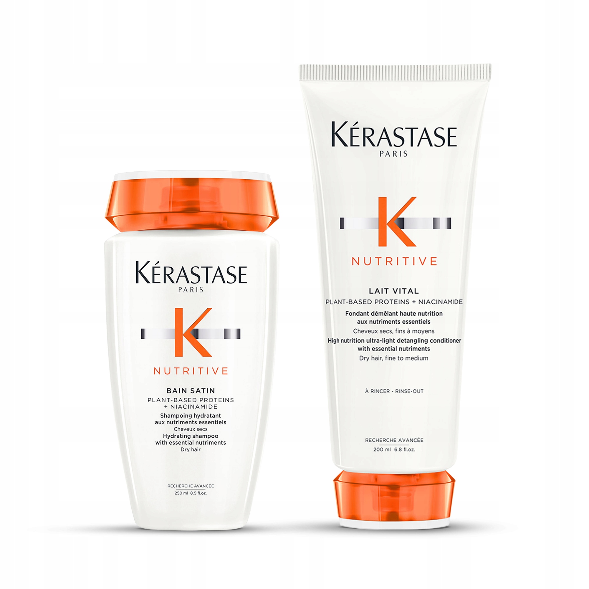 Kérastase Nutritive Zestaw Odżywczy Do Włosów Suchych Szampon Mleczko