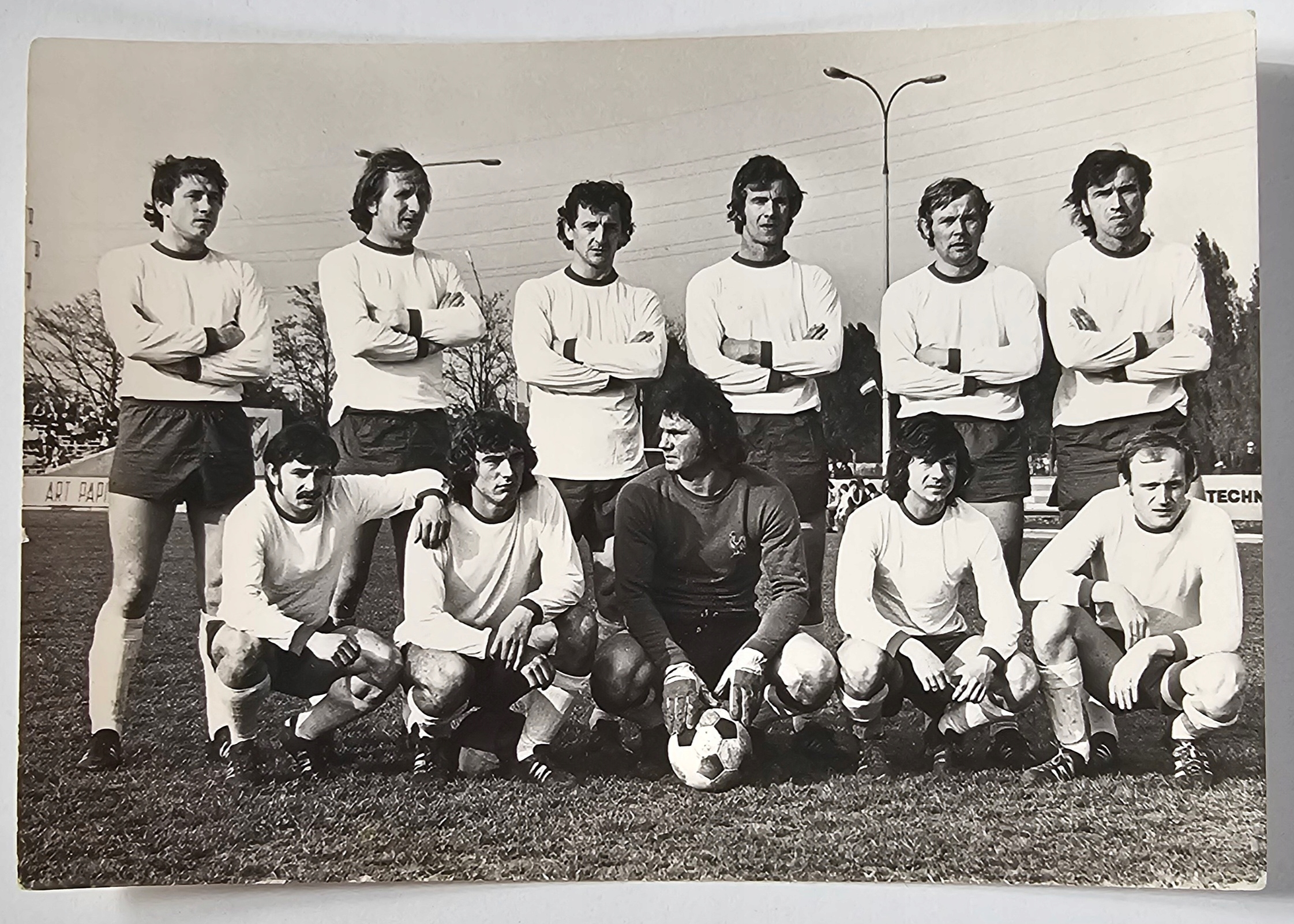 POCZTÓWKA GKS ZAGŁĘBIE SOSNOWIEC 1974