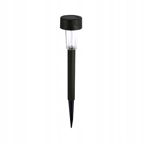 

Lampa solarna Led wbijana słupek 36cm Sopla czarna