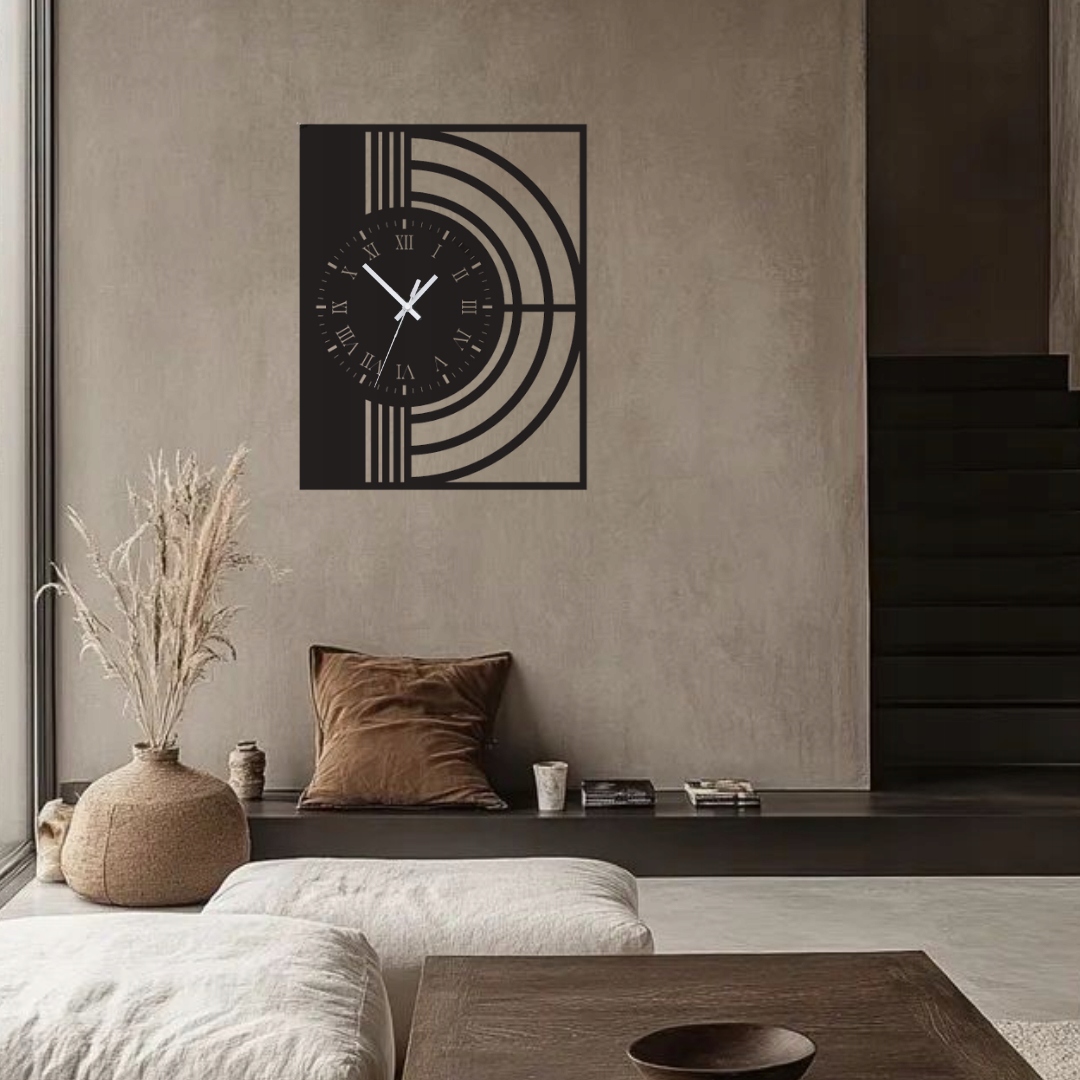 ZEGAR ŚCIENNY 51cm ZEGAR AŻUROWY ZEGAR 3d Marka inna