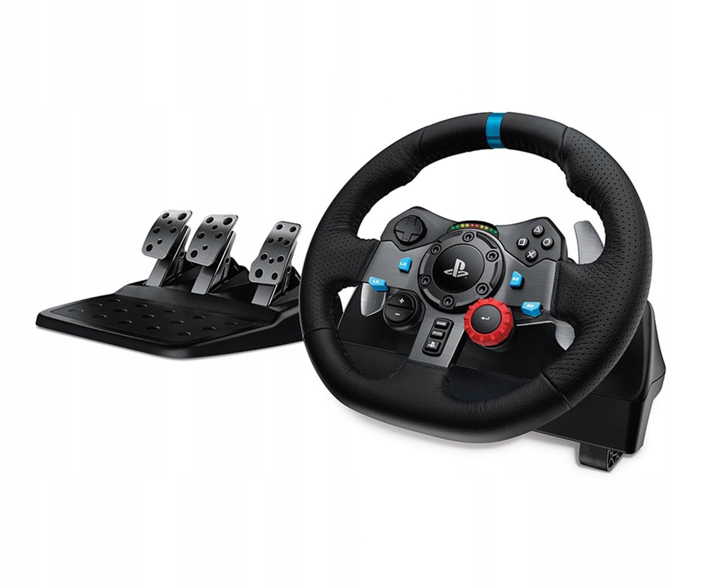 KIEROWNICA LOGITECH DRIVING FORCE G29 SKRZYNIA BIEGÓW PEDAŁY PS4 PS5 PC GRA EAN (GTIN) 5906468460491
