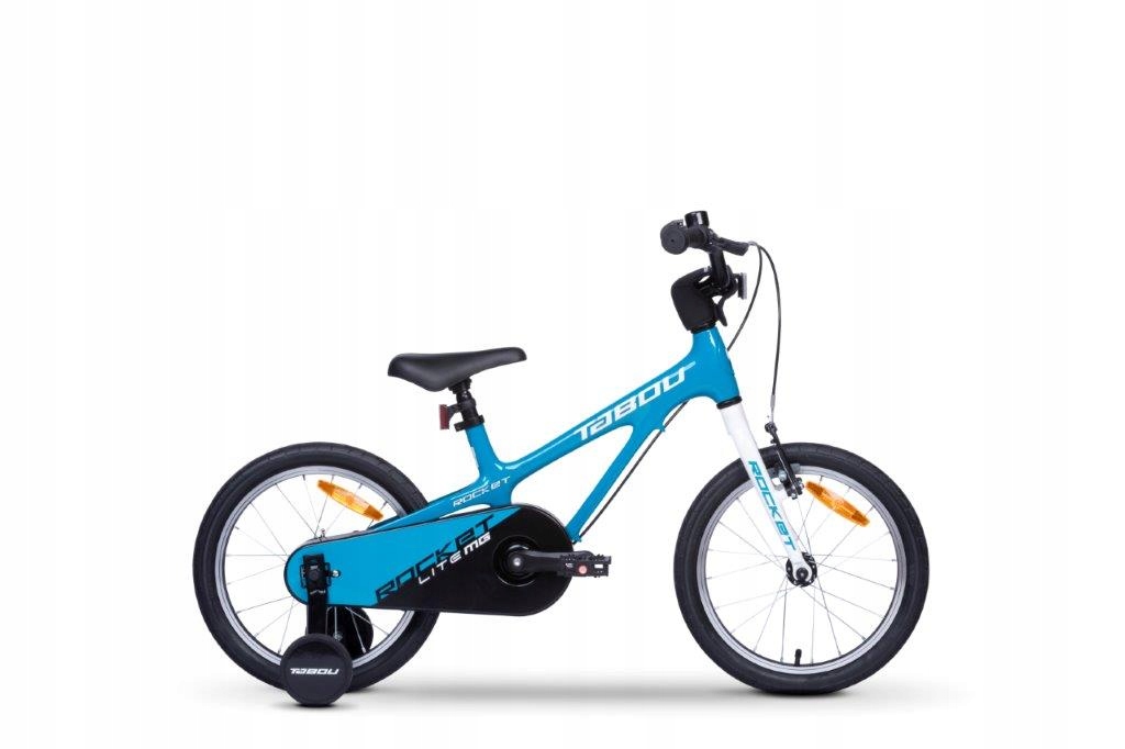 Rower dziecięcy Tabou Rocket Lite Mg lekki 18 koło 18" niebieski