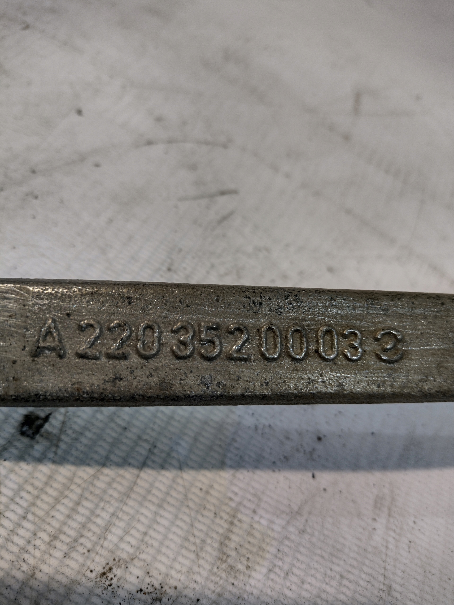 Querlenker heck Mercedes W220 5,0 OE A2203520003