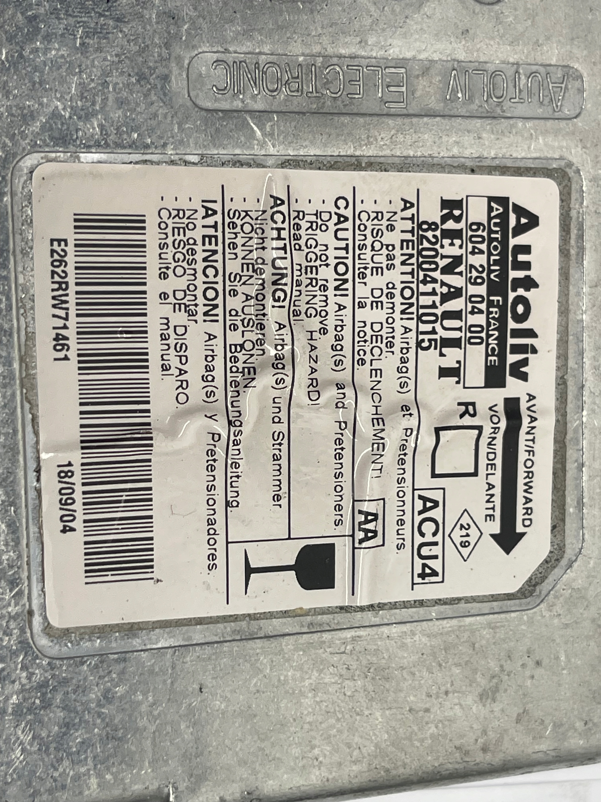 Renault OE 8200411015