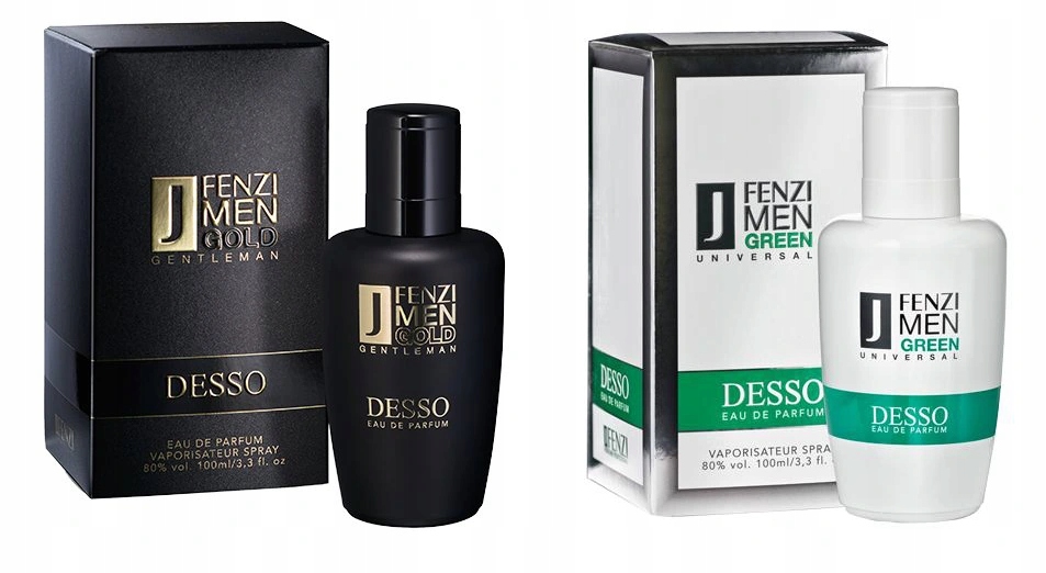 JFenzi Desso Gold Green 2x100 ml parfémovaná voda