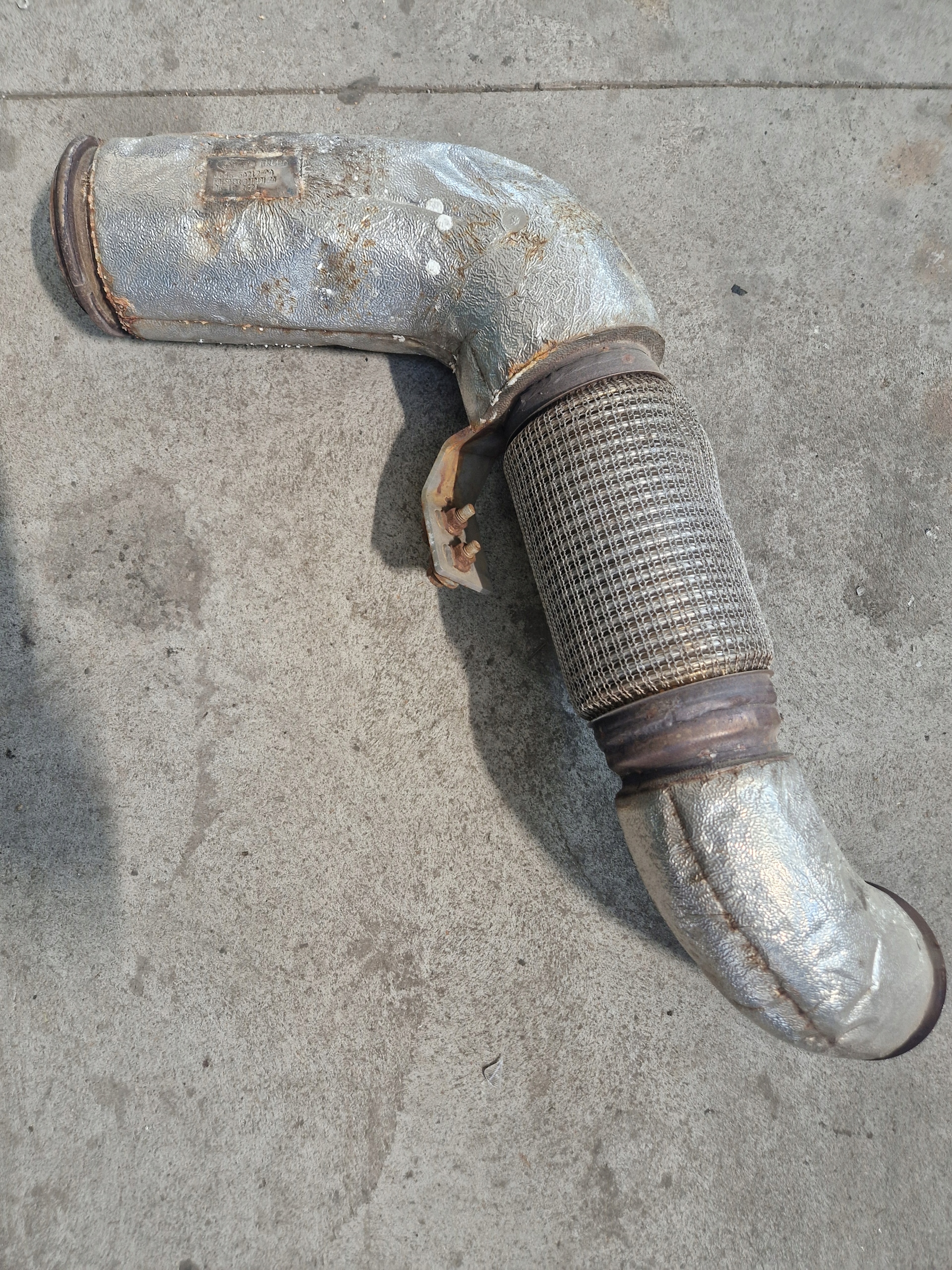 RURA WYDECHOWA KATALIZATORA FORD F-MAX CARGO EURO 6