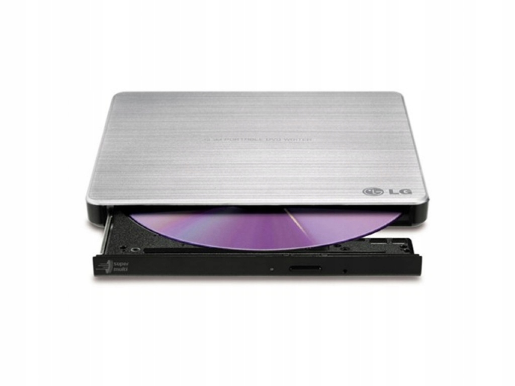 Lg Externí DVD Slim vypalovačka na Usb Silver GP60NS60.AUAE12S