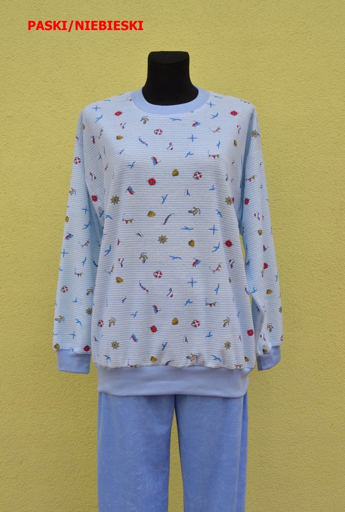 PIŻAMA FROTTE DZIEWCZĘCA ZE ŚCIĄGACZAMI 146 SUTEX Rodzaj piżama