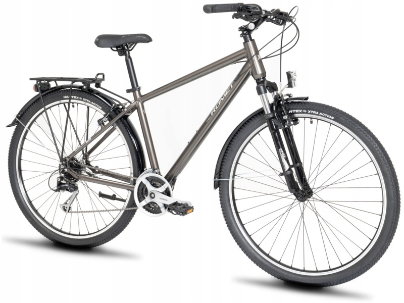 Rower trekkingowy Romet Wagant Suv H Pv B U18 28 cali Grafitowy