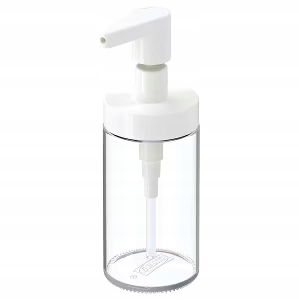 

Ikea dozownik do mydła Tackan biały Szkło 17cm