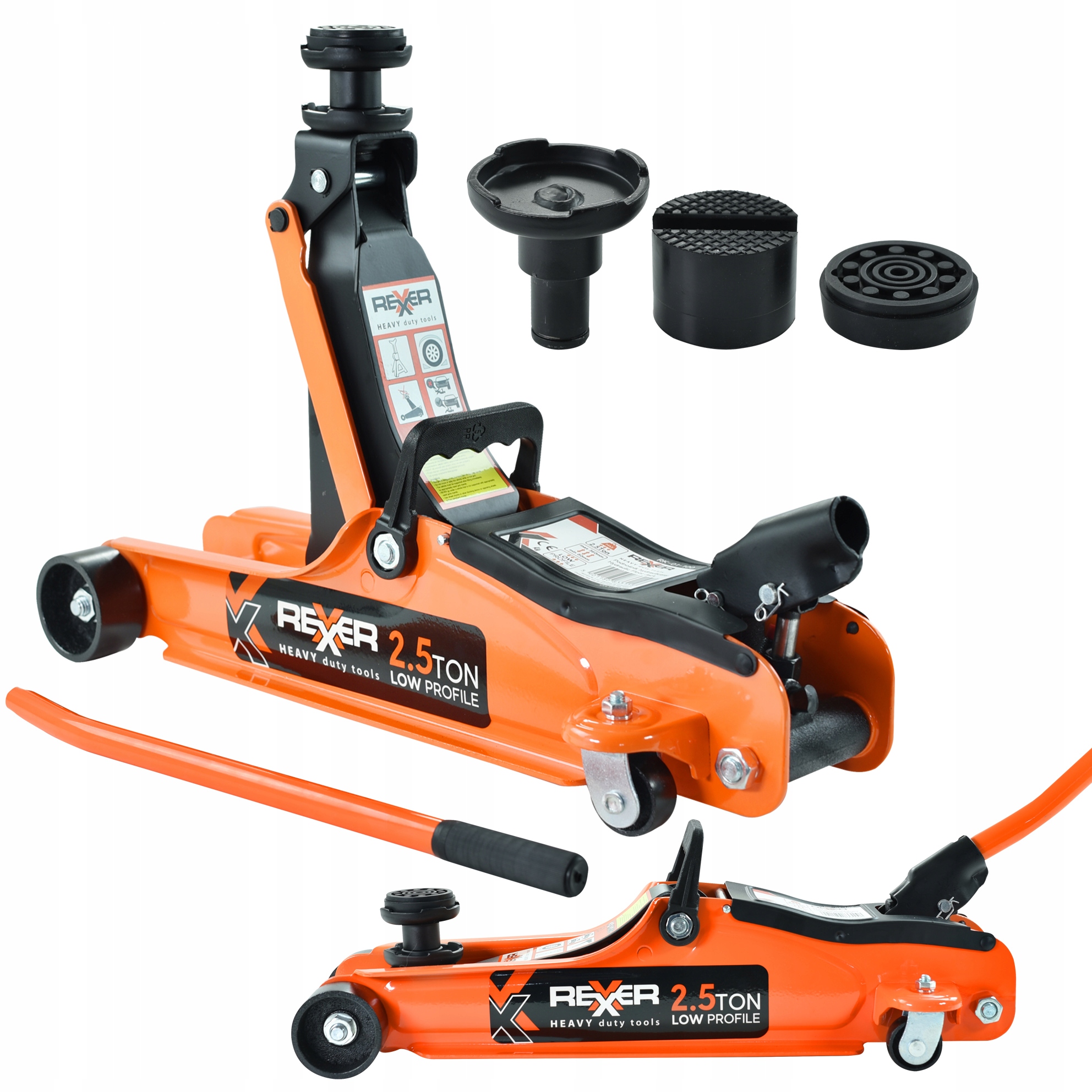 Hever Hydraulická Žába 2,5T Mobilní Levák