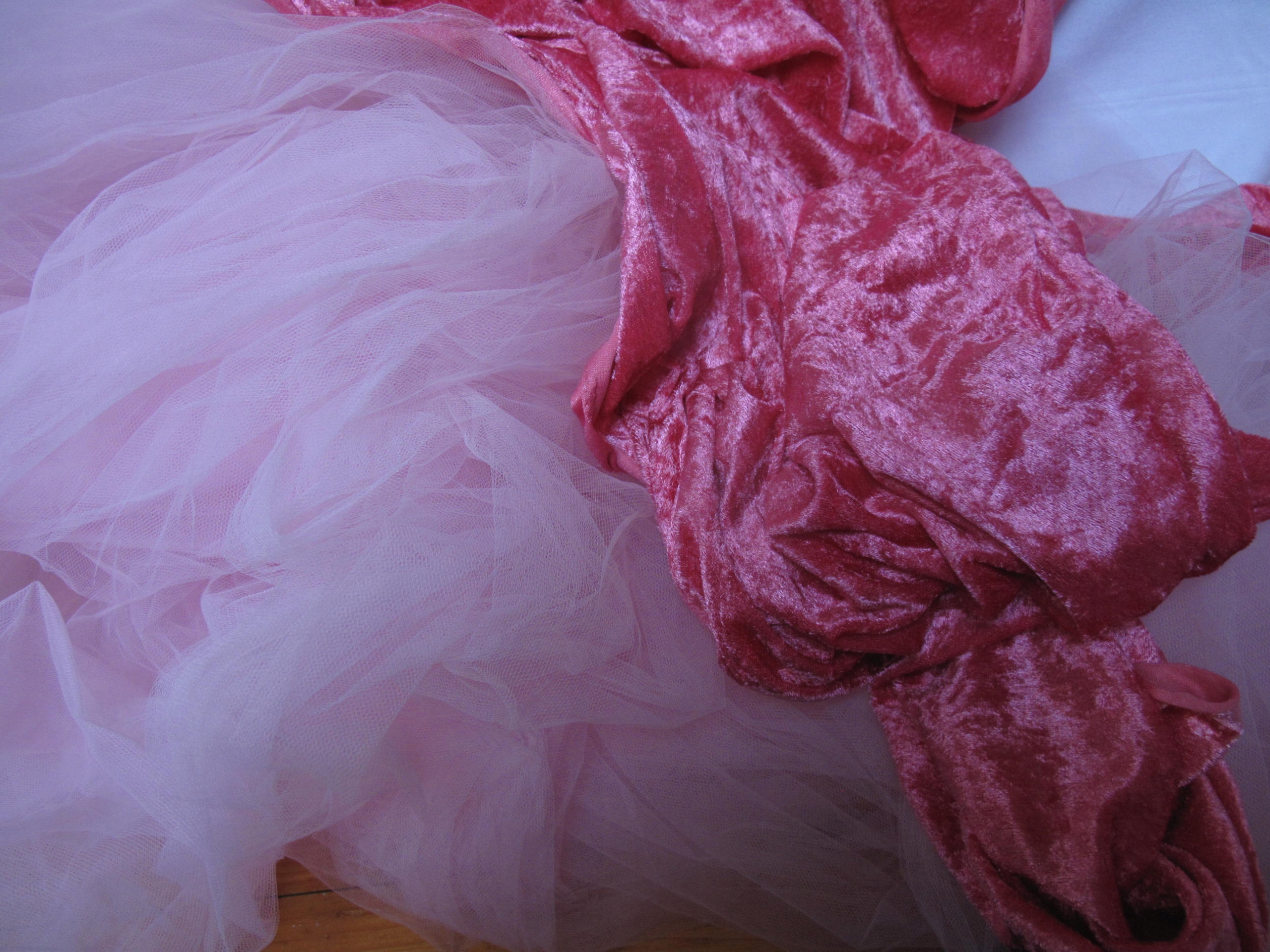 5,5 m TIUL KUPON + KUPON WELURU