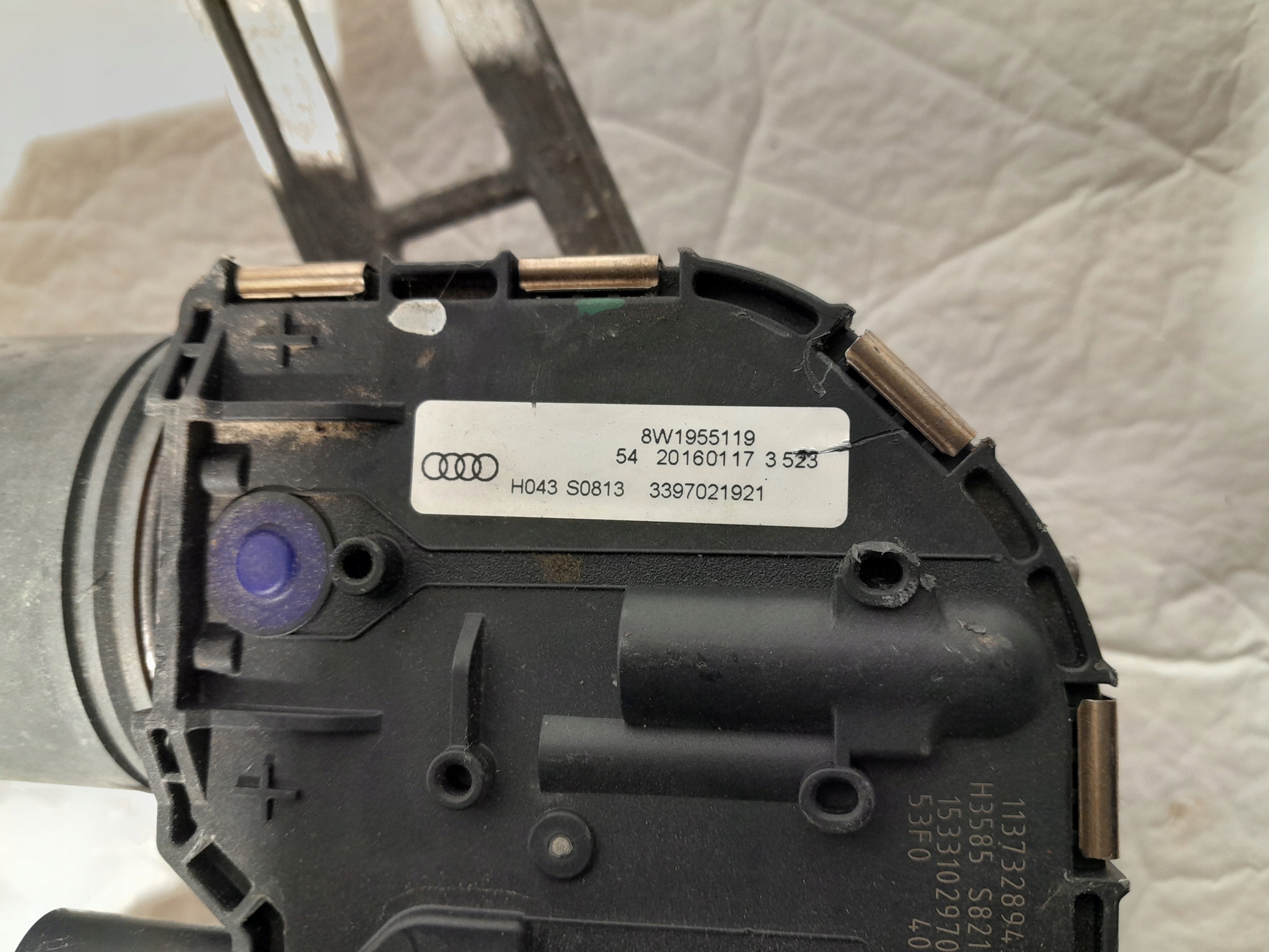 AUDI A4 B9 Wischergestänge 8W1955023A 8W1955119