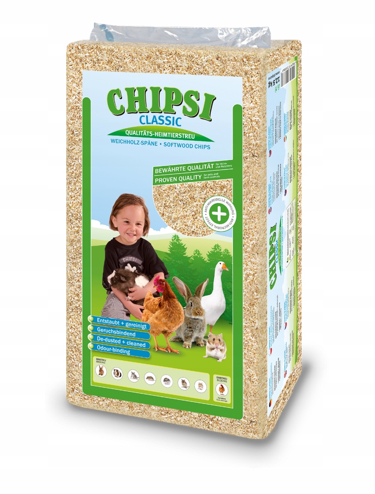 Levně Jrs Chipsi Classic 350 l 12,5 kg Podestýlka pro hlodavce