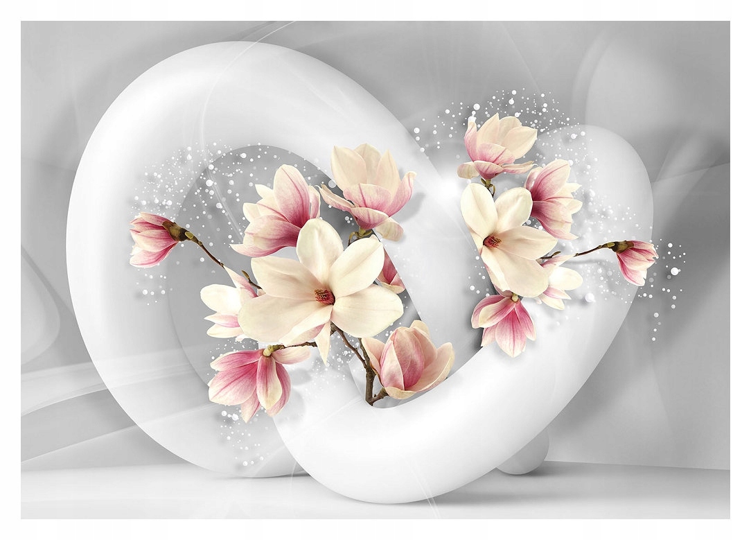 Fototapeta Magnolie pastelové abstrakce elegantní vinylová 254x184 lepidlo