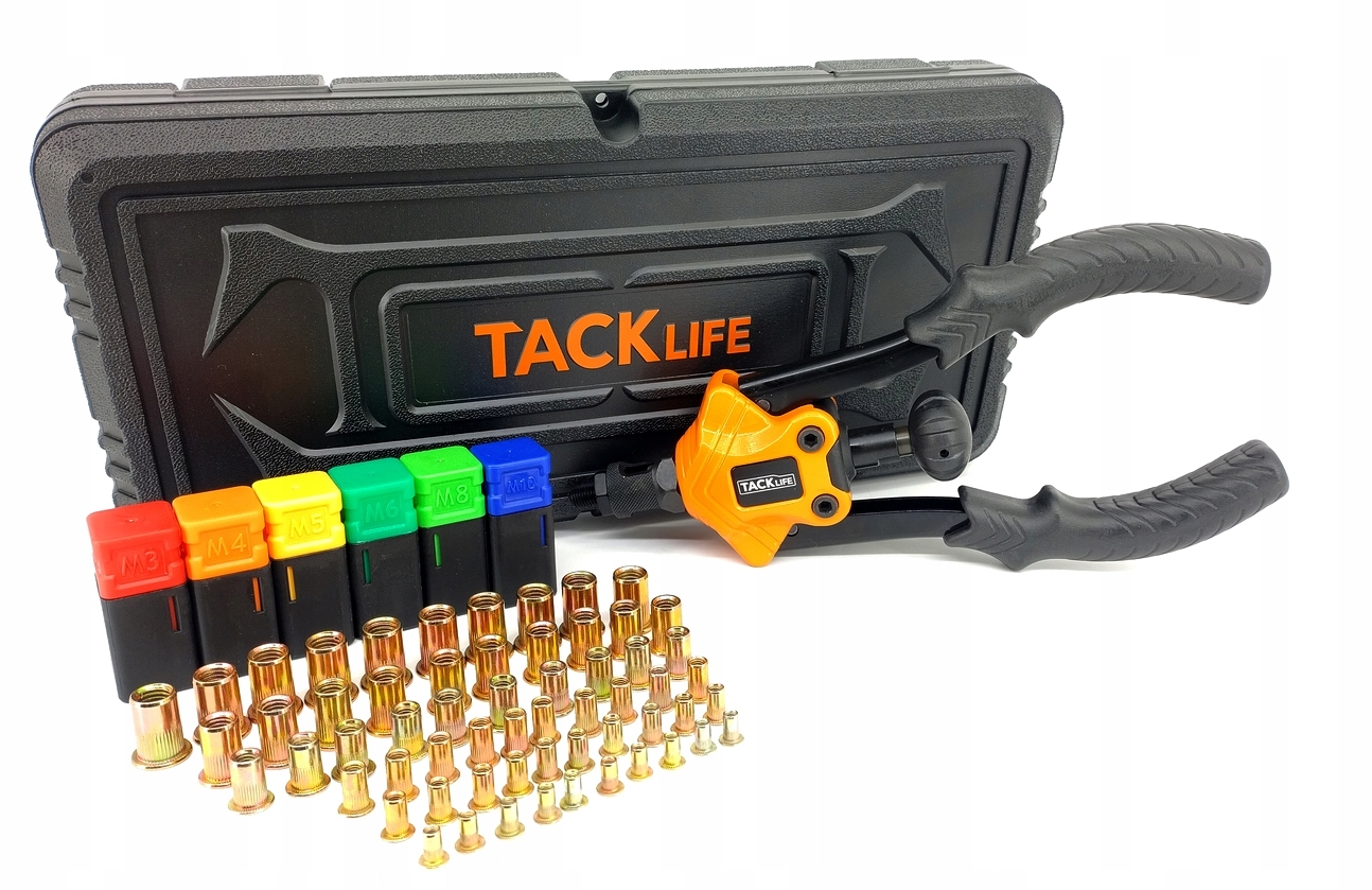 Tacklife HHNP2B Nitownica Do Nitonakrętek M3, M4, M5, M6, M8, M10 Zestaw