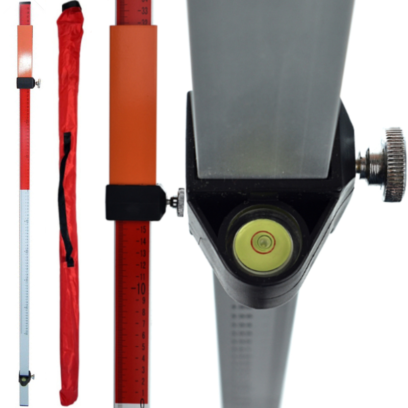 Łata Sztyca Laserowa Niwelacyjna Do Czujnika Detektora 2,4m