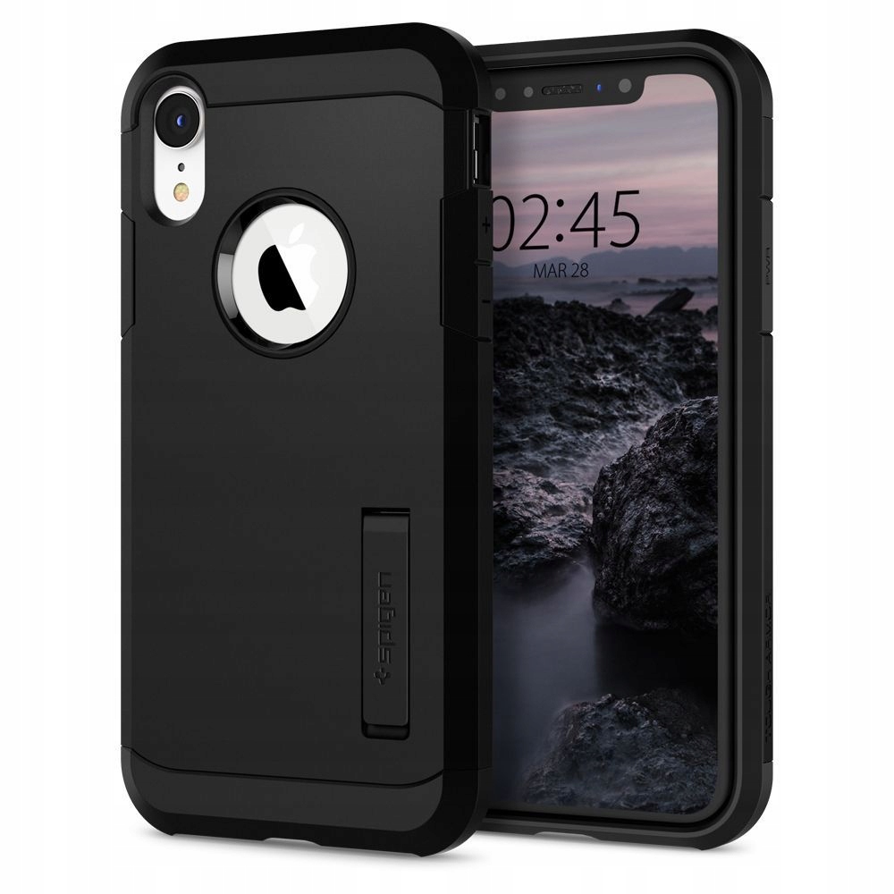 Spigen Pouzdro pro iPhone Xr, Tough Armor, Kryt, Pouzdro, Pancéřové pouzdro, Obal