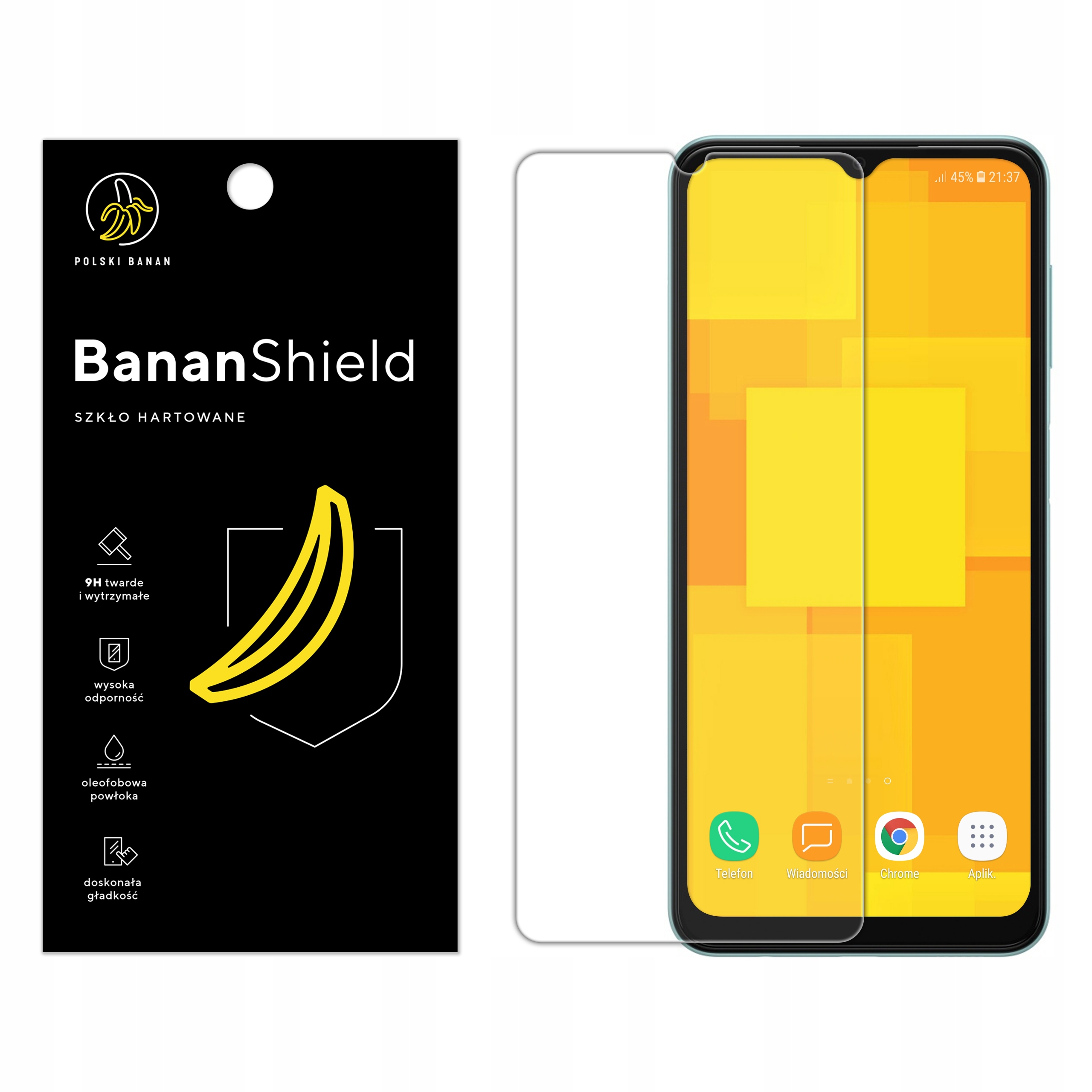 

Szkło Hartowane Polski Banan 9H do Samsung A13 5G
