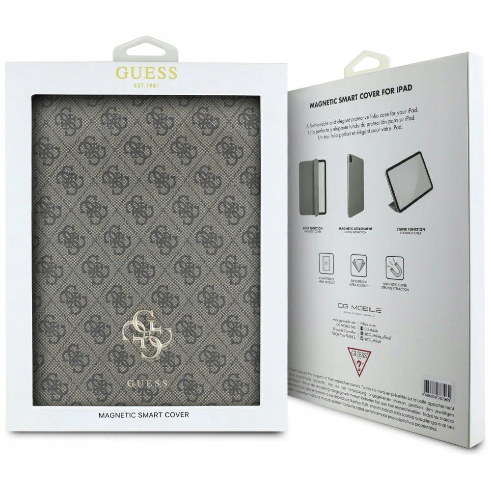 Puzdro Guess pre iPad Pro 13" 2024, puzdro Tenký magnet s klapkou