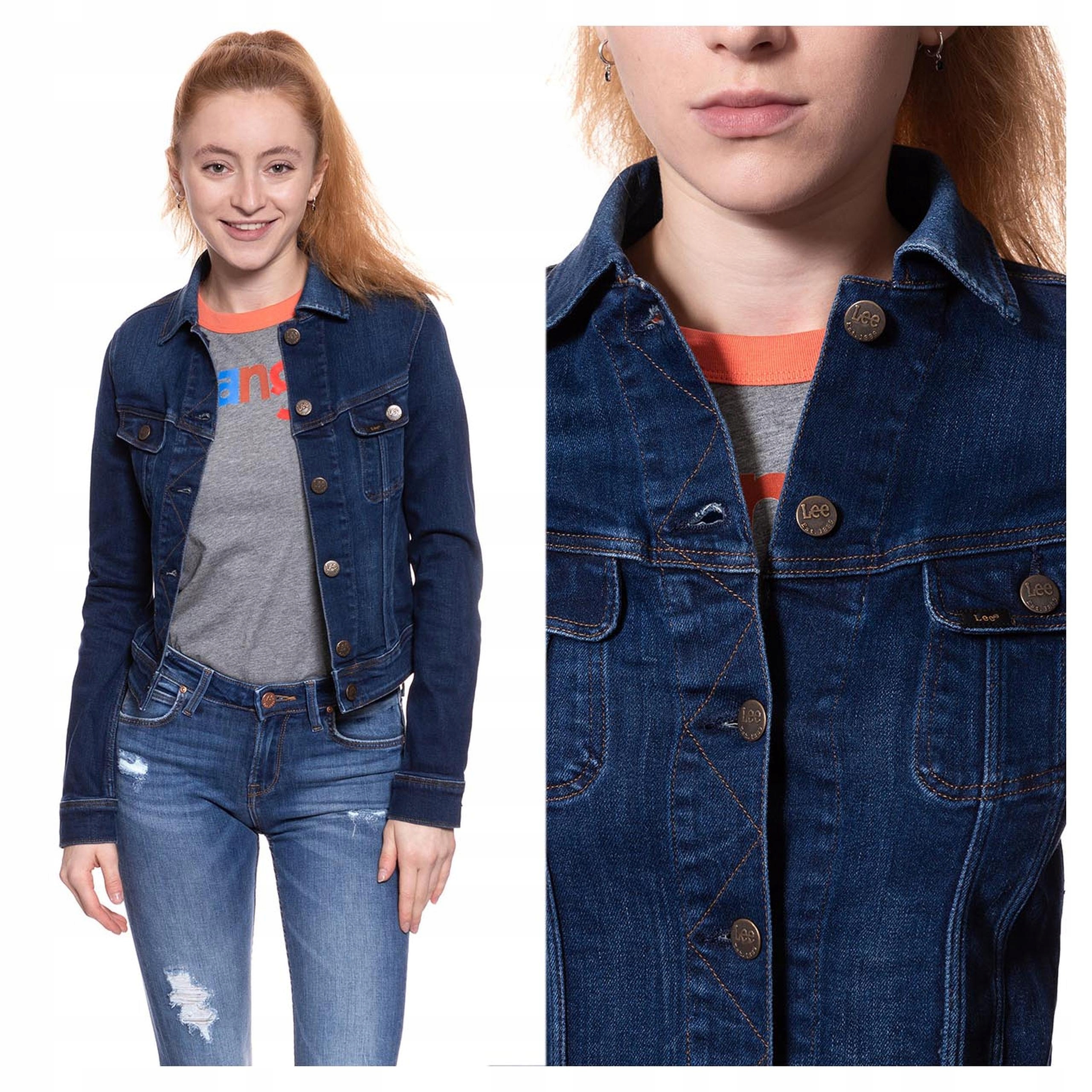 Lee Slim Rider Dámská Přiléhavá Džínová Bunda