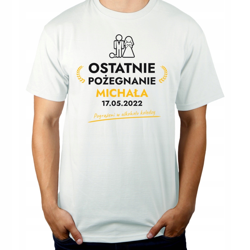 

Ostatnie pożegnanie koledzy kawalerski koszulka